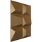 Ekena Millwork 19 5/8in. W x 19 5/8in. H Stratford EnduraWall Decorative 3D Wall Panel Covers 2.67 Sq. Ft. WP20X20STCGH - alternate 6